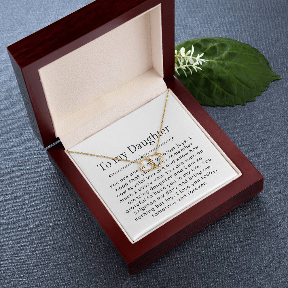 Gift for Daughter Everlasting Love Necklace