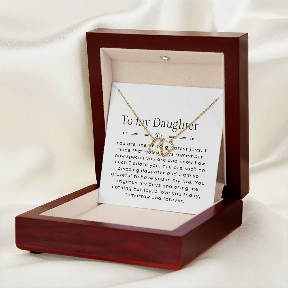 Gift for Daughter Everlasting Love Necklace