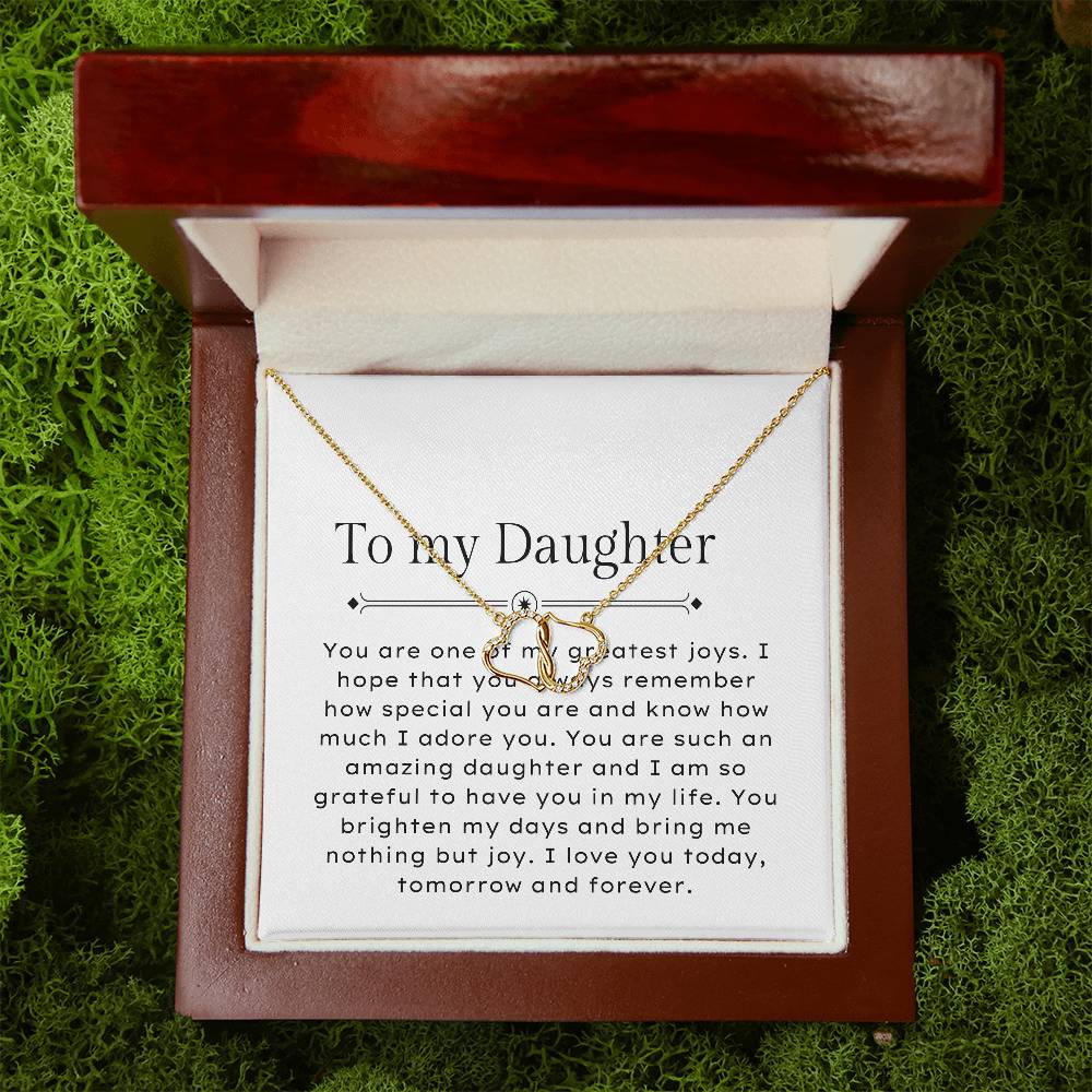 Gift for Daughter Everlasting Love Necklace