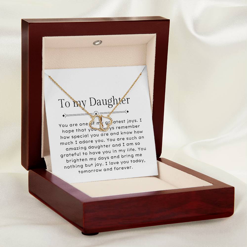 Gift for Daughter Everlasting Love Necklace