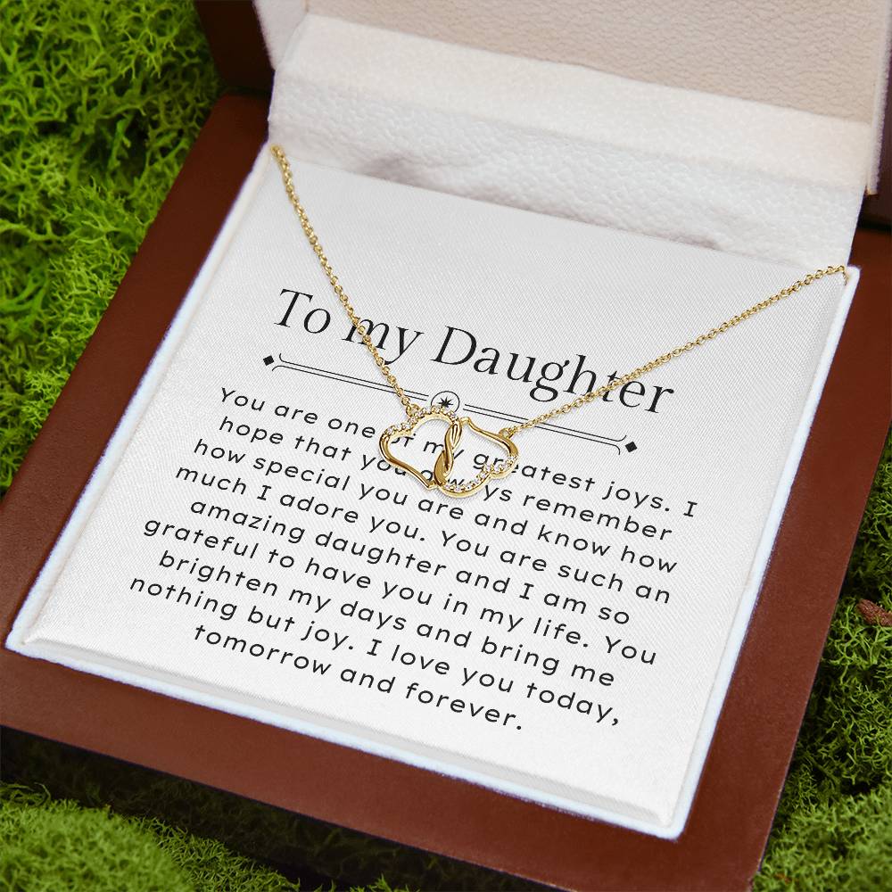 Gift for Daughter Everlasting Love Necklace