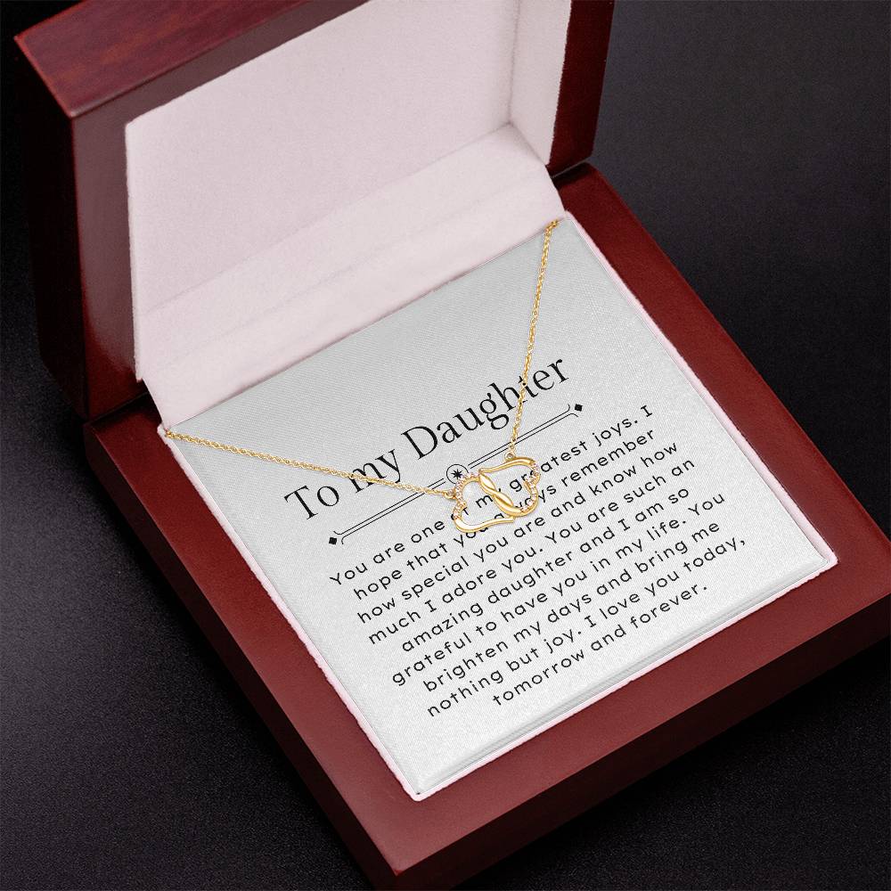 Gift for Daughter Everlasting Love Necklace