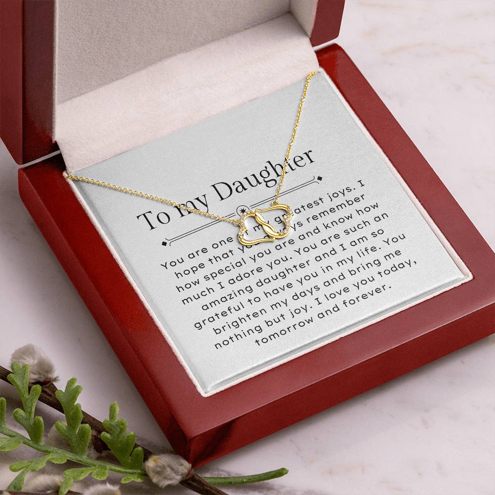 Gift for Daughter Everlasting Love Necklace