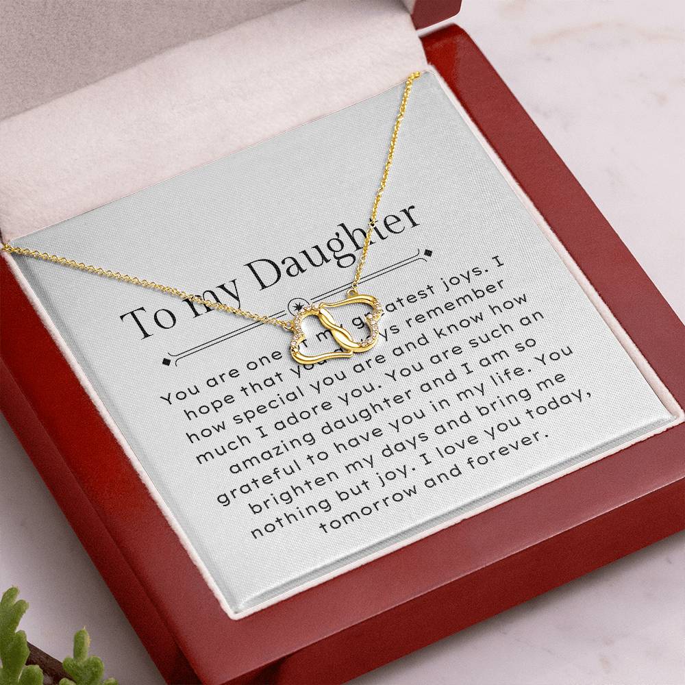 Gift for Daughter Everlasting Love Necklace