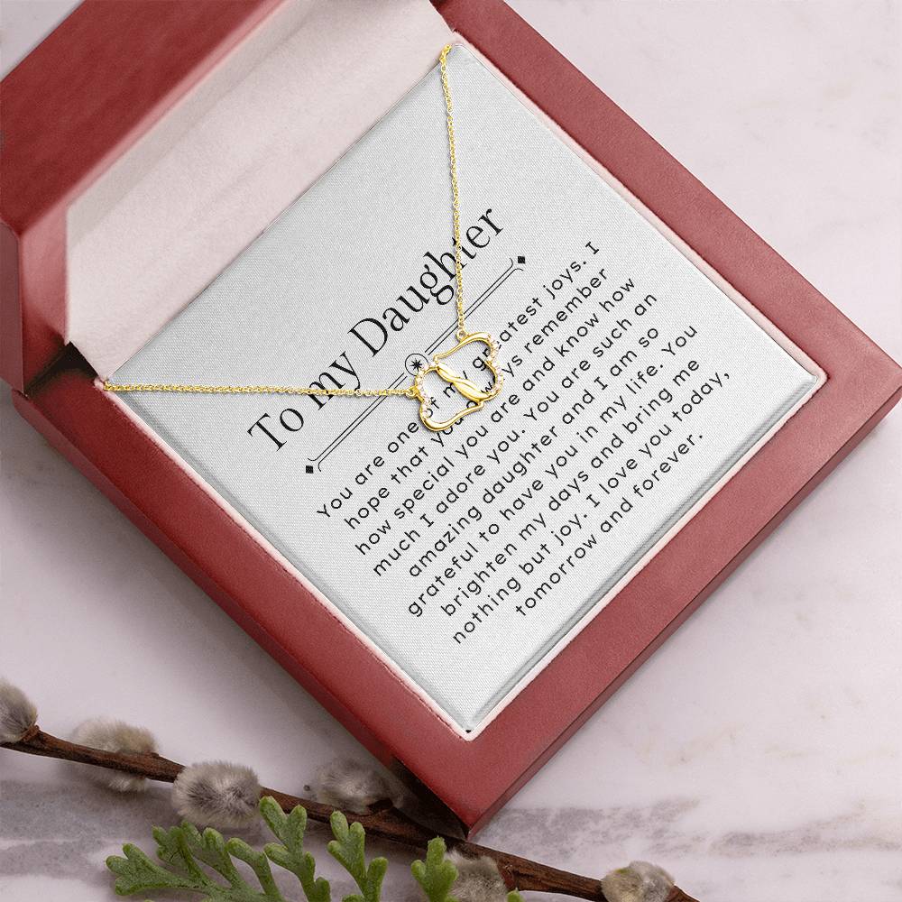 Gift for Daughter Everlasting Love Necklace