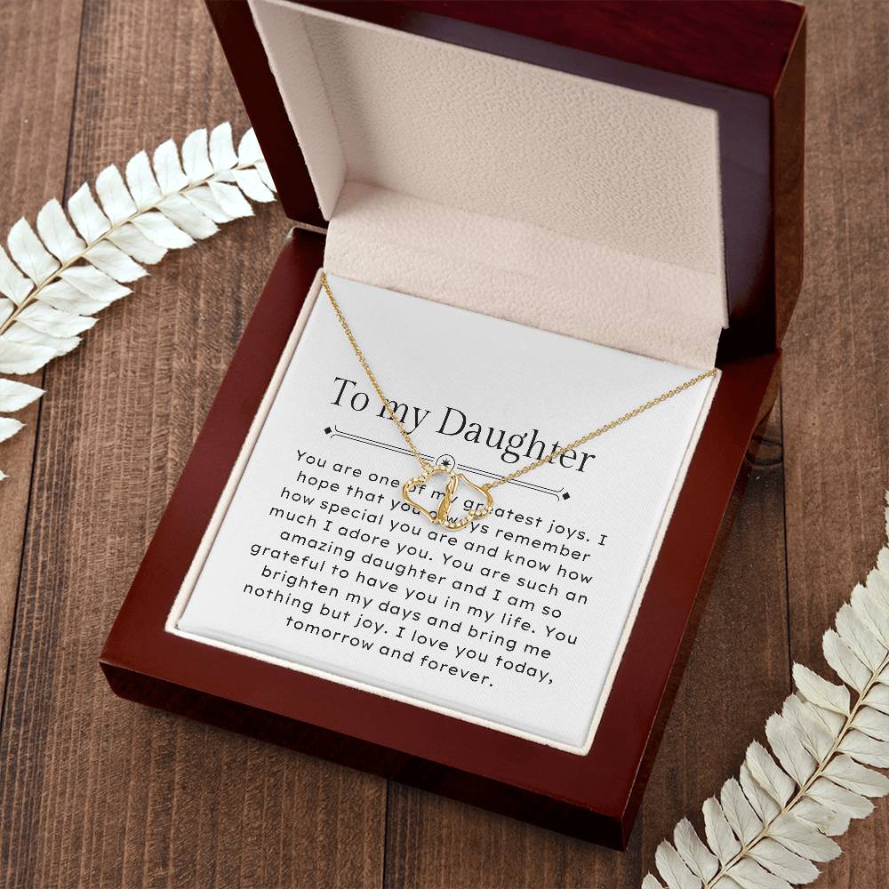 Gift for Daughter Everlasting Love Necklace