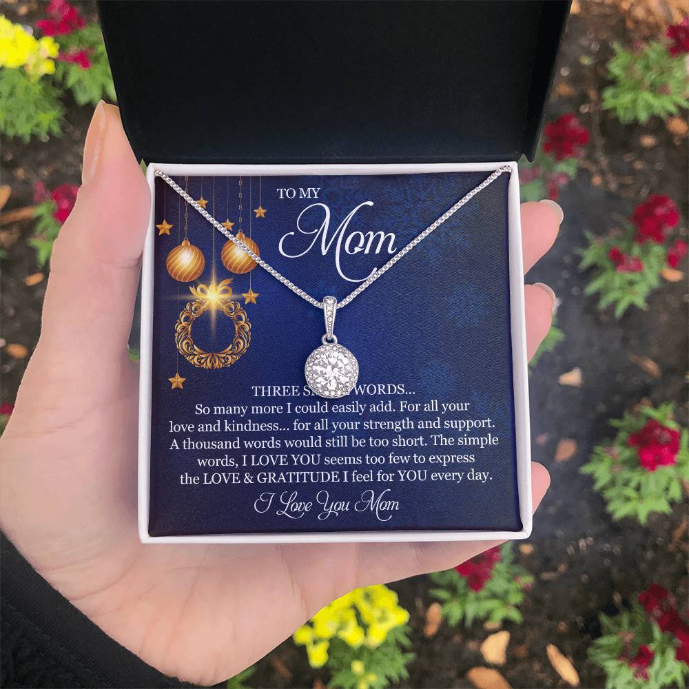 To My Mom Eternal Hope Necklace