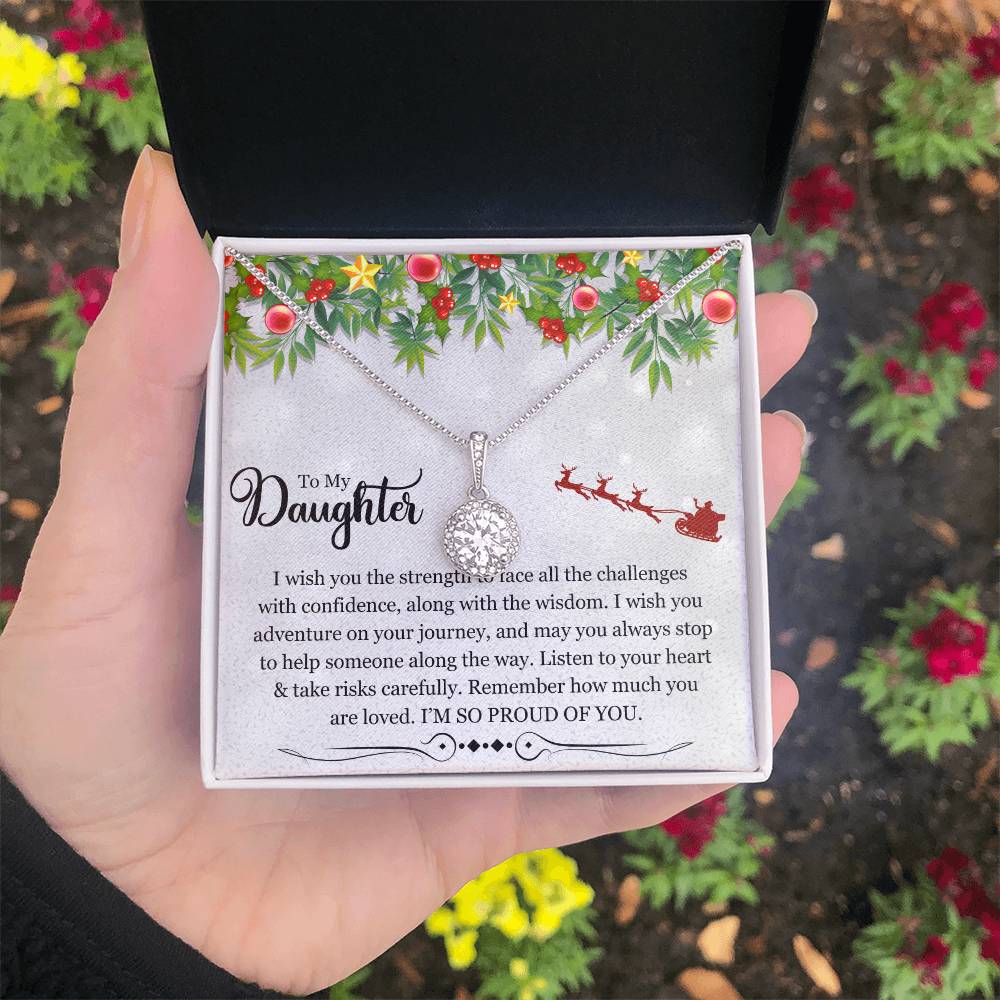 To My Daughter Eternal Hope Necklace