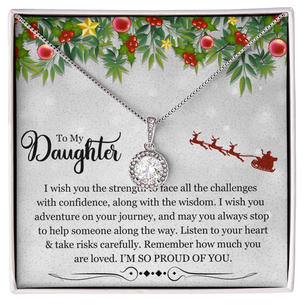 To My Daughter Eternal Hope Necklace