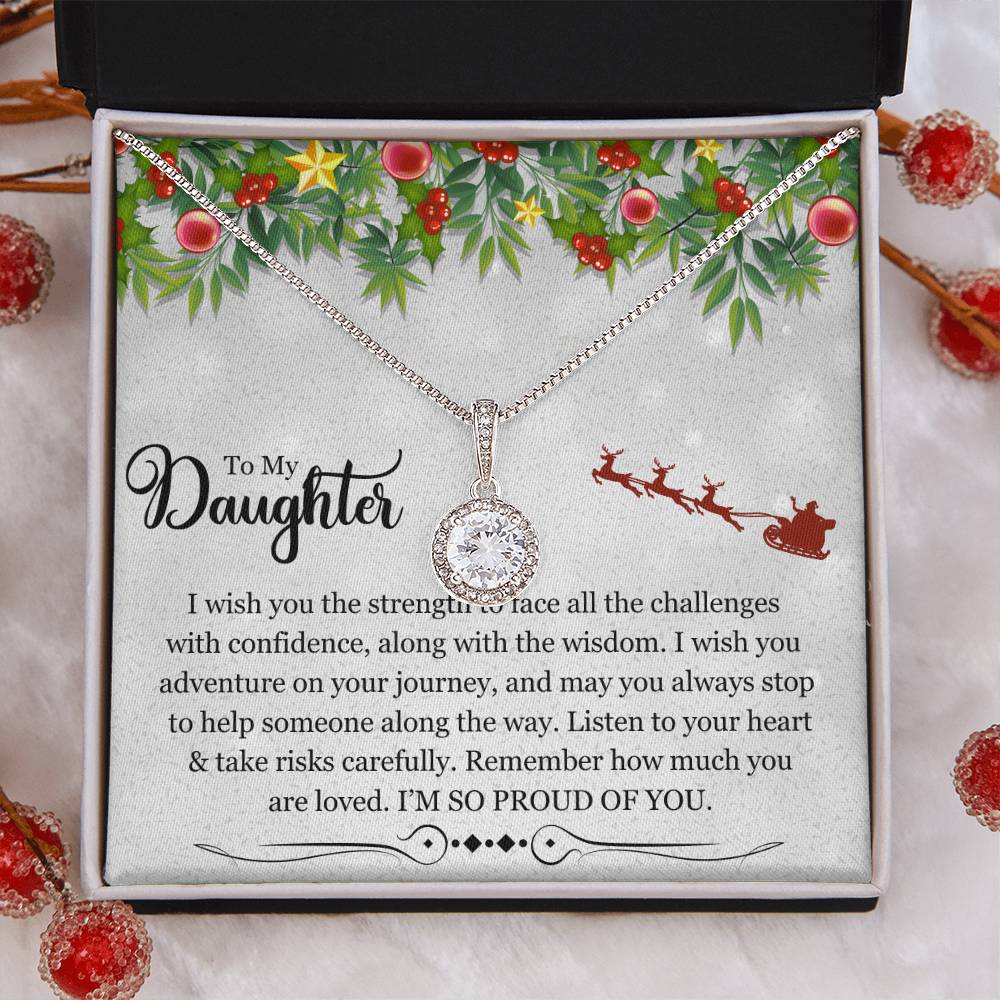 To My Daughter Eternal Hope Necklace