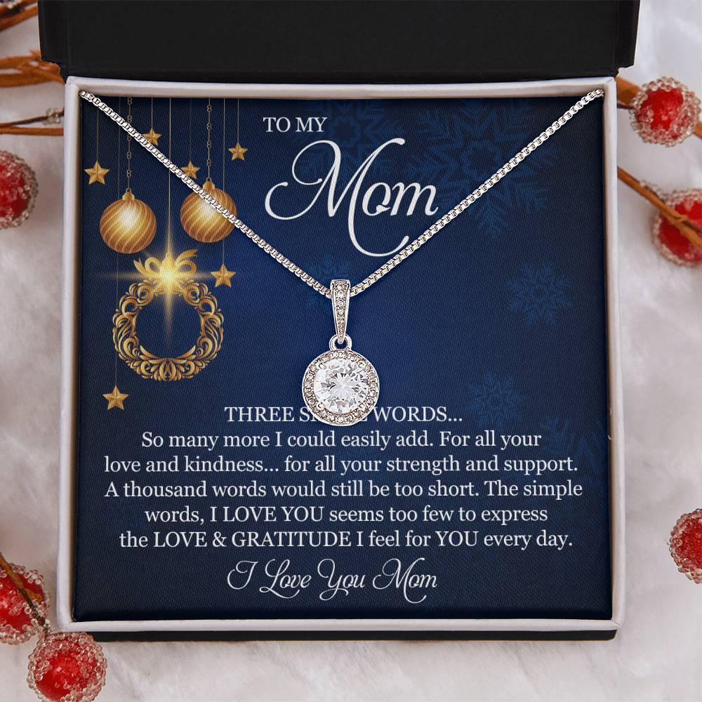 To My Mom Eternal Hope Necklace