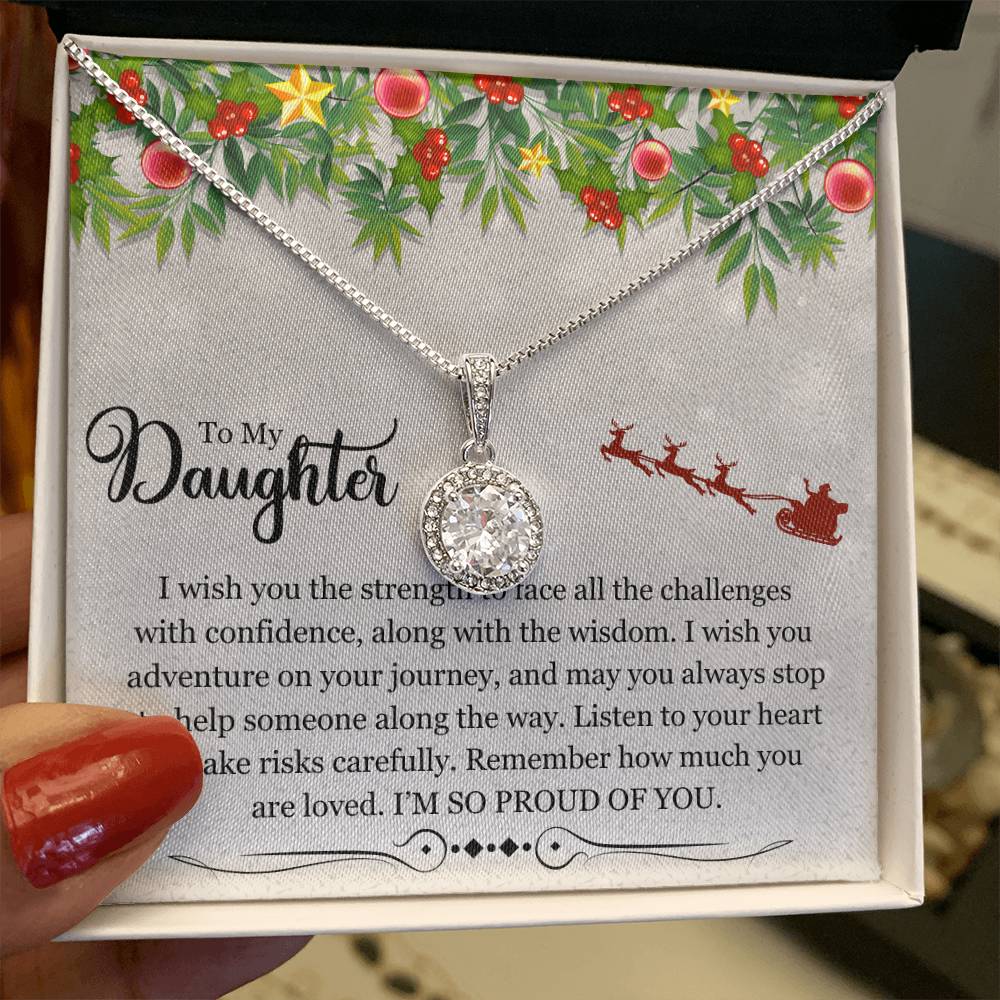 To My Daughter Eternal Hope Necklace