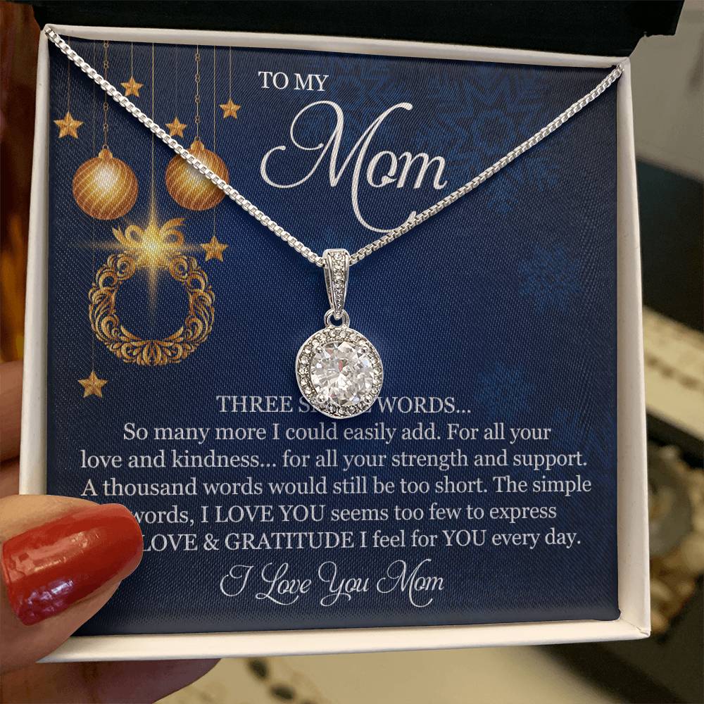 To My Mom Eternal Hope Necklace