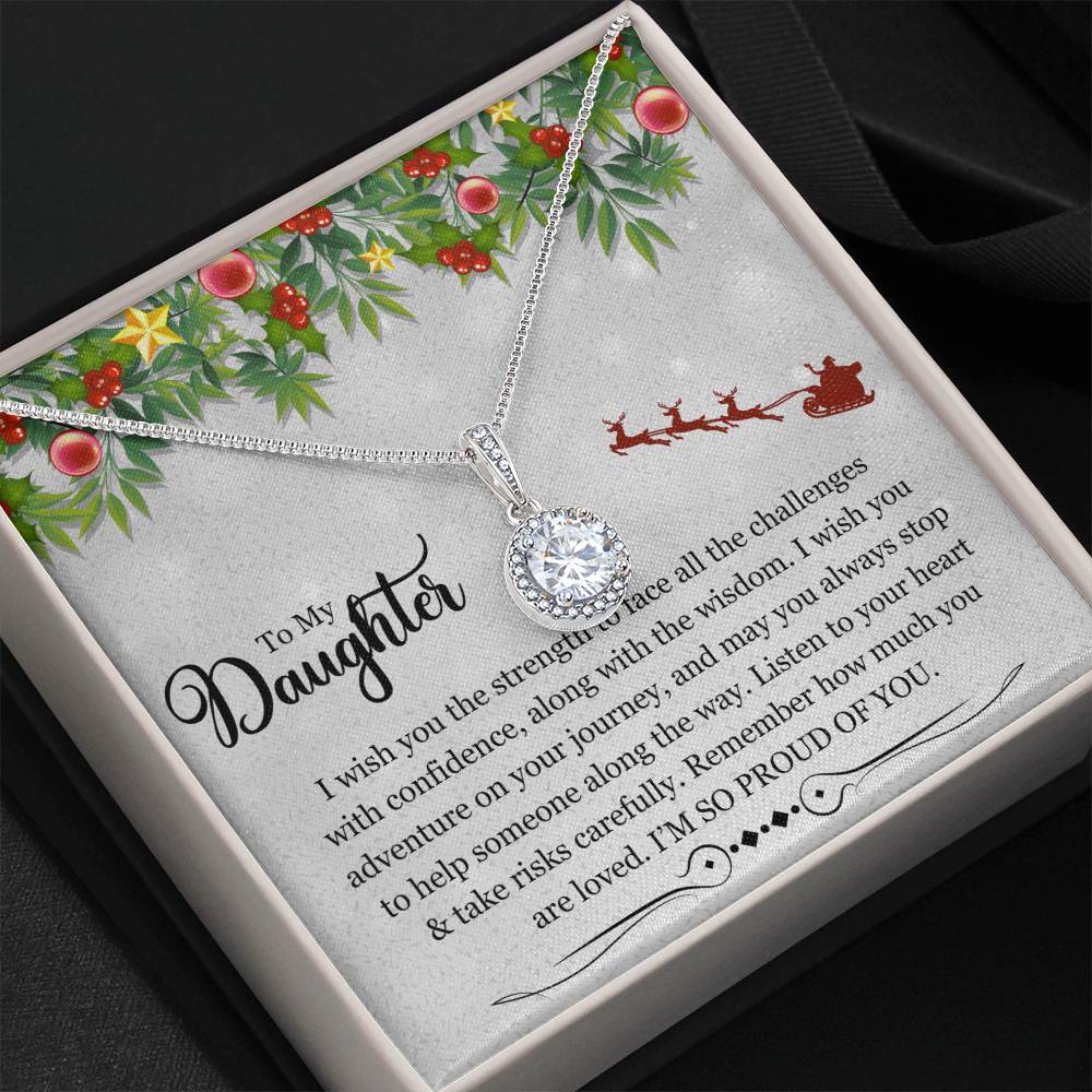 To My Daughter Eternal Hope Necklace