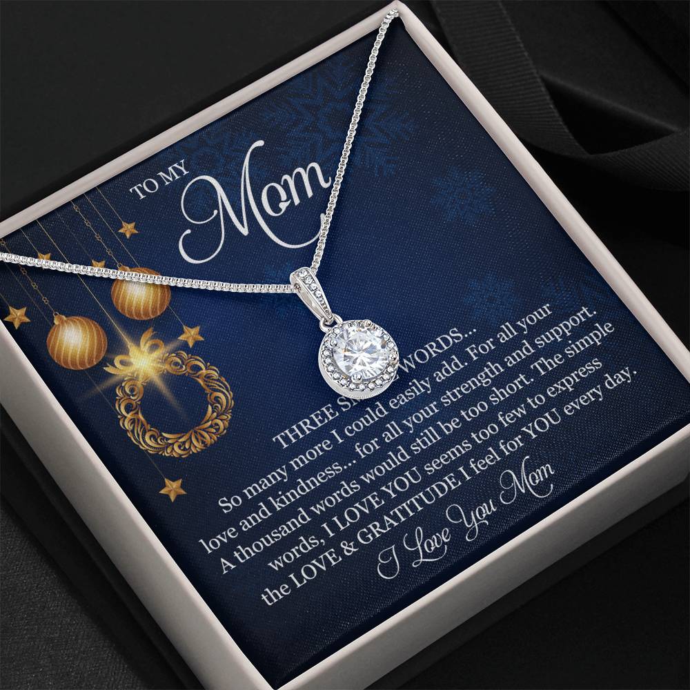 To My Mom Eternal Hope Necklace