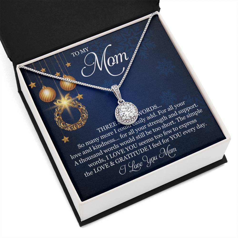 To My Mom Eternal Hope Necklace