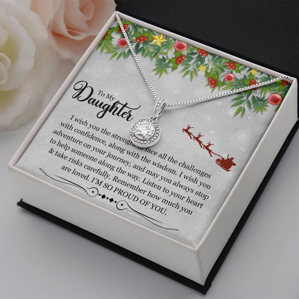 To My Daughter Eternal Hope Necklace