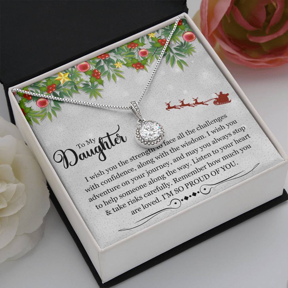 To My Daughter Eternal Hope Necklace