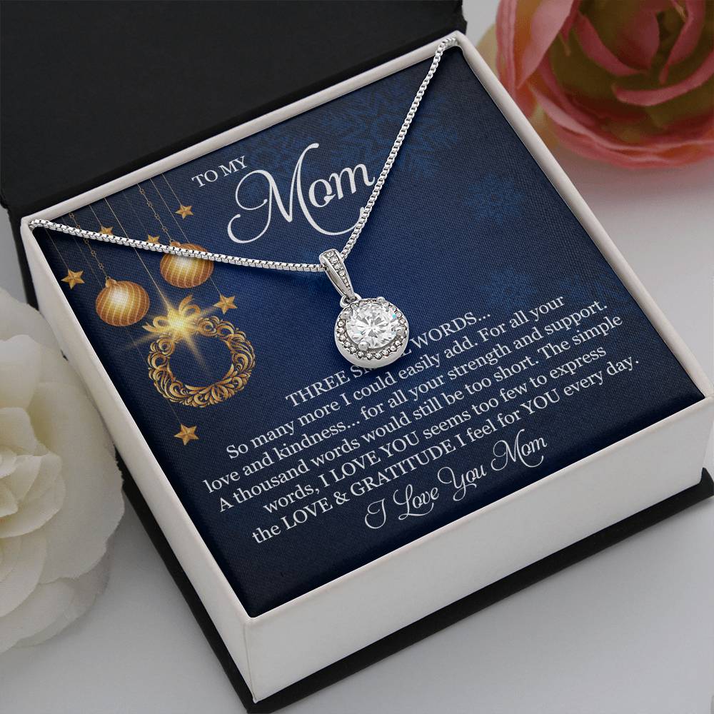 To My Mom Eternal Hope Necklace