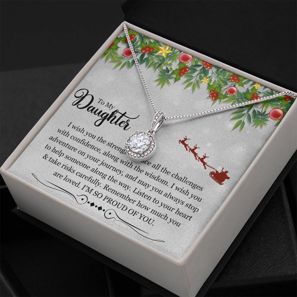 To My Daughter Eternal Hope Necklace