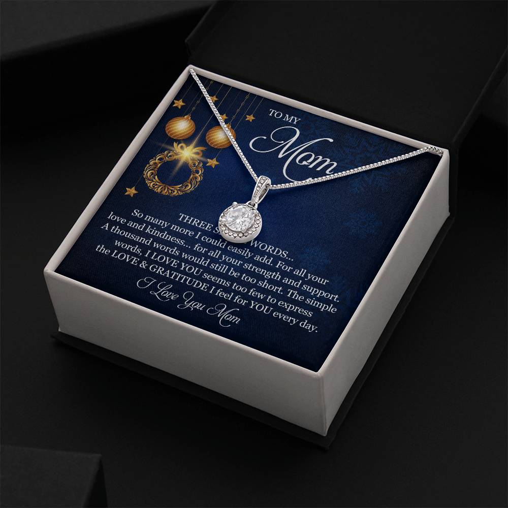 To My Mom Eternal Hope Necklace