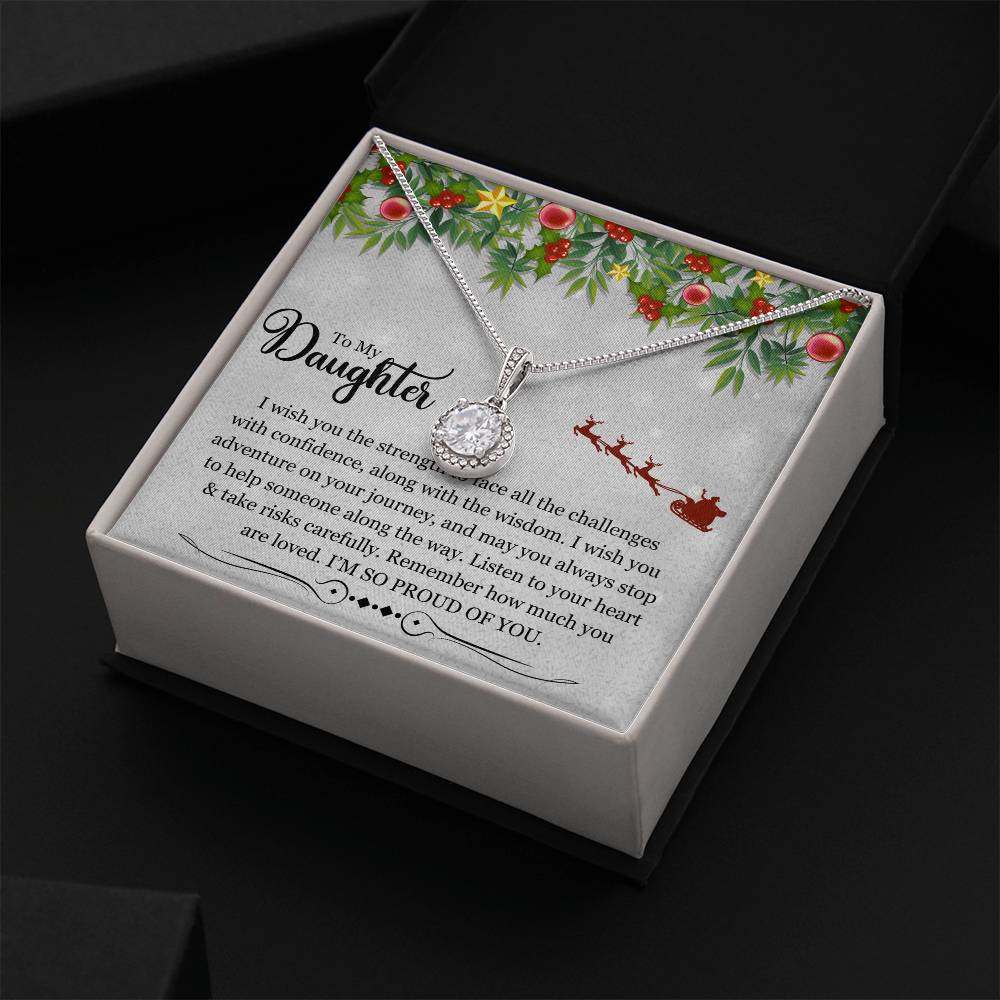 To My Daughter Eternal Hope Necklace