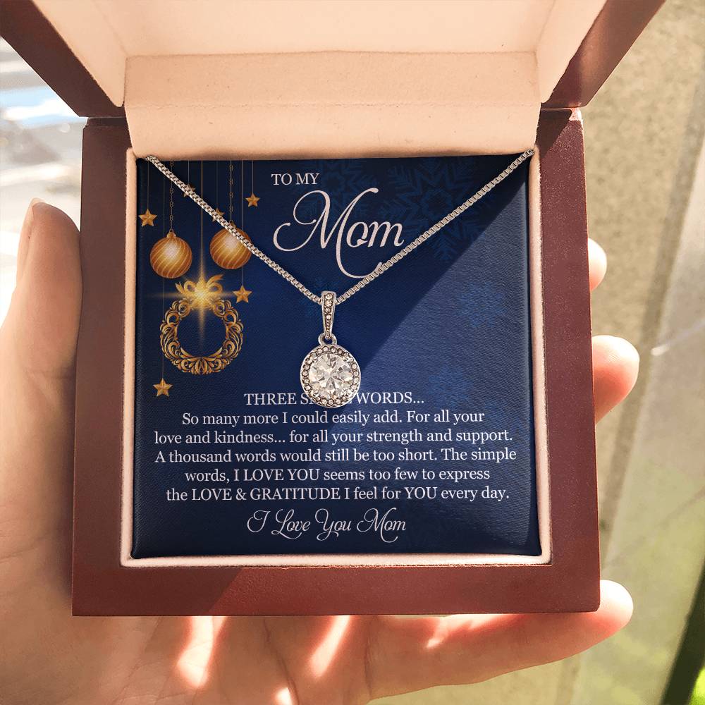 To My Mom Eternal Hope Necklace