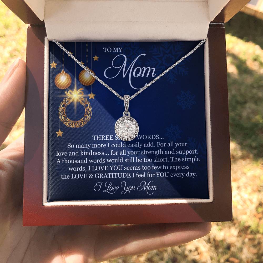 To My Mom Eternal Hope Necklace