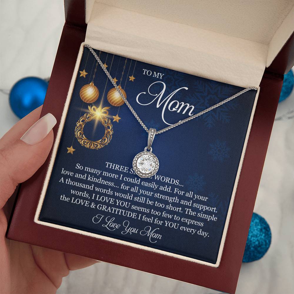 To My Mom Eternal Hope Necklace