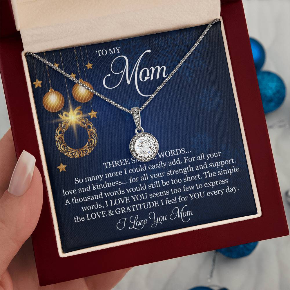 To My Mom Eternal Hope Necklace