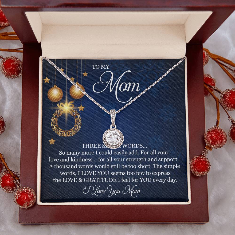 To My Mom Eternal Hope Necklace