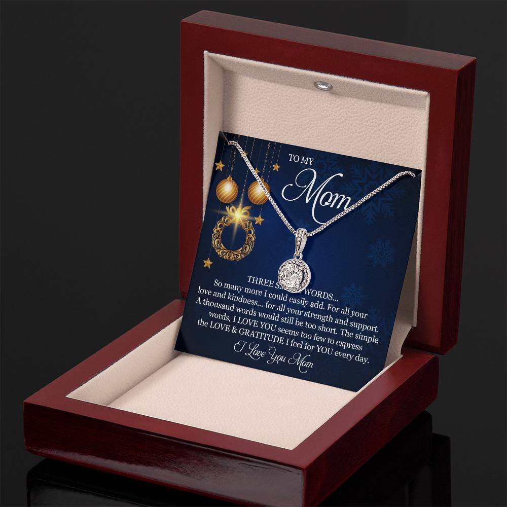 To My Mom Eternal Hope Necklace