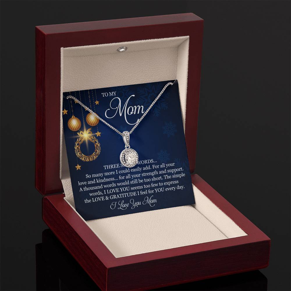 To My Mom Eternal Hope Necklace