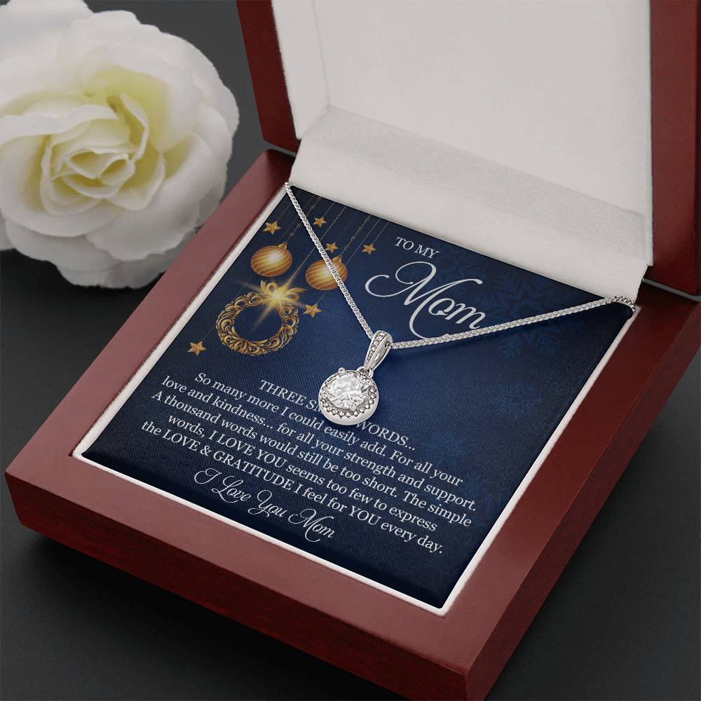 To My Mom Eternal Hope Necklace