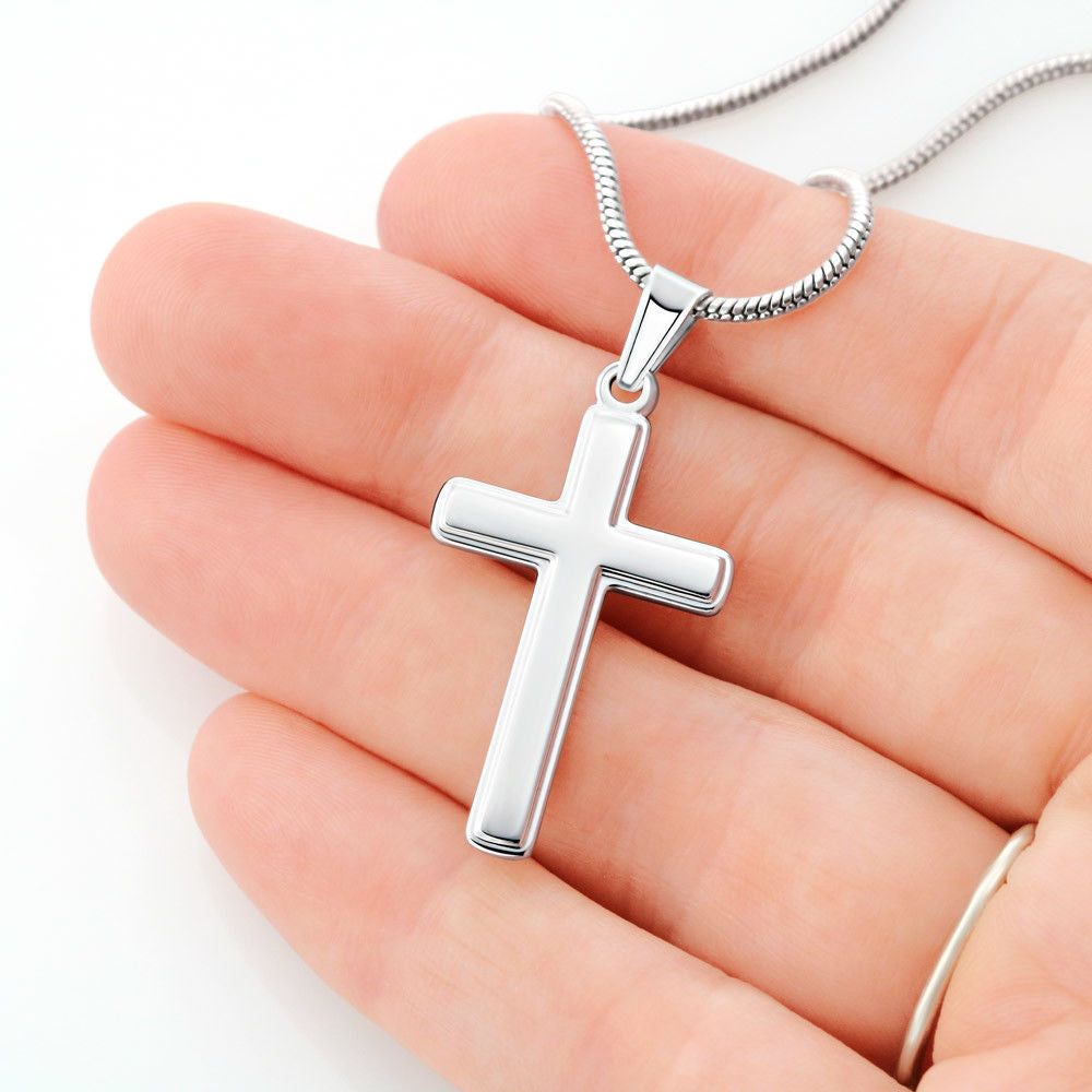 Dear Daughter Artisan Cross Necklace