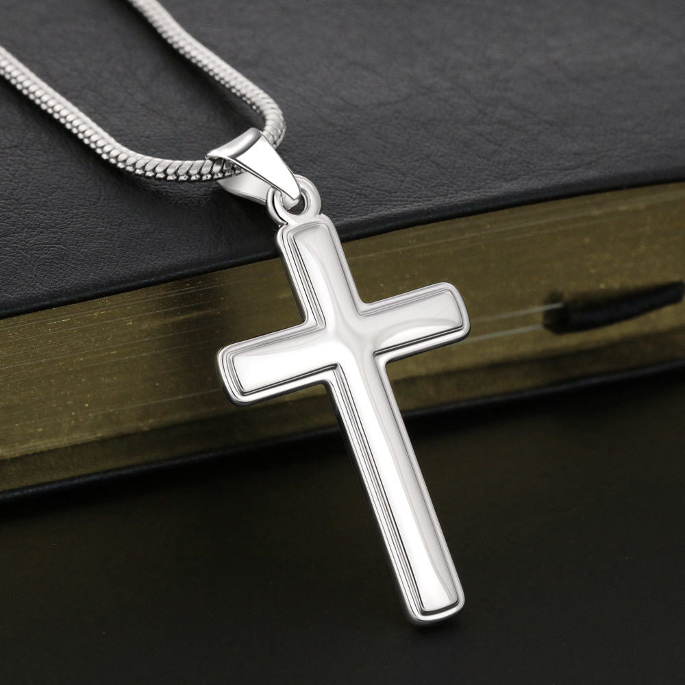 To My Mother Artisan Cross Necklace