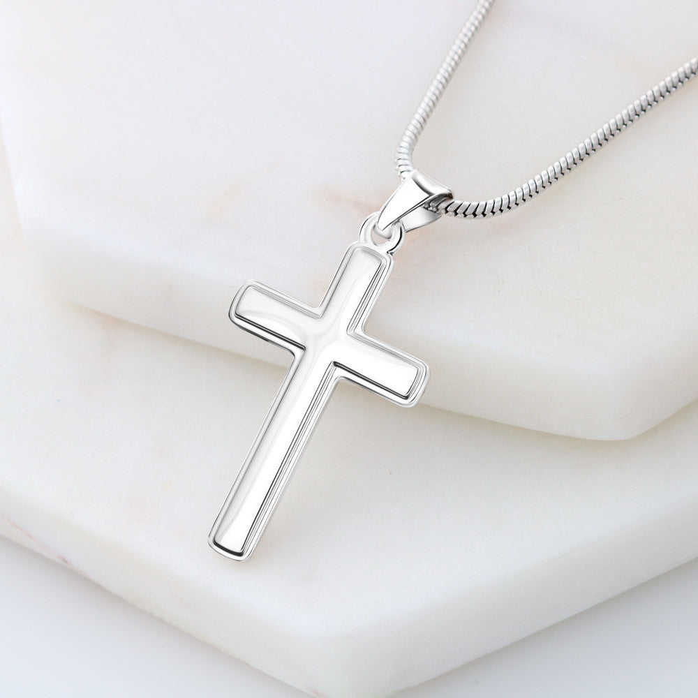 Dear Daughter Artisan Cross Necklace